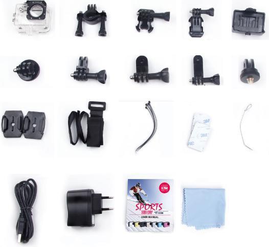 Produktbild Sjcam Action camera SJ4000 black