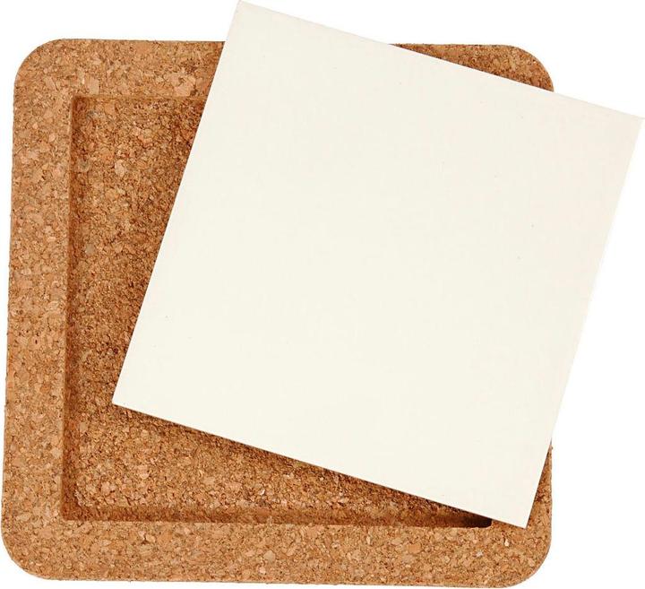 Actual product image Magni Coaster with cork frame (1 x, Pan coaster)