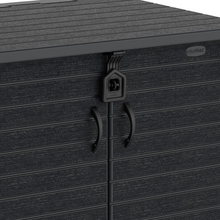 Actual product image Duramax StoreAway Mülltonnenbox Gartenhaus 850 L
