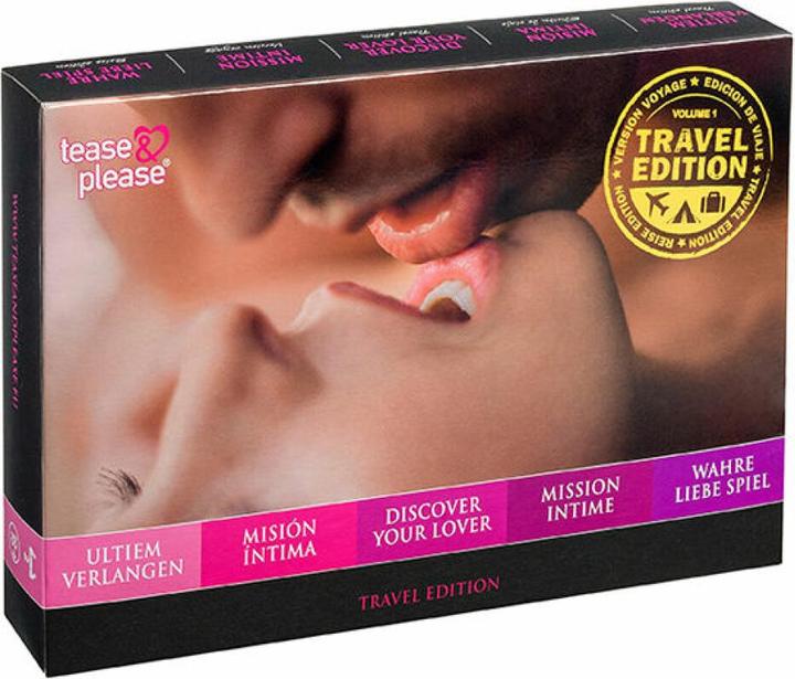 tease & please Gioco del Vero Amore Parte 1 Edizione Viaggio (Gioco da tavolo, Tedesco, Spagnolo, Francese, Inglese)