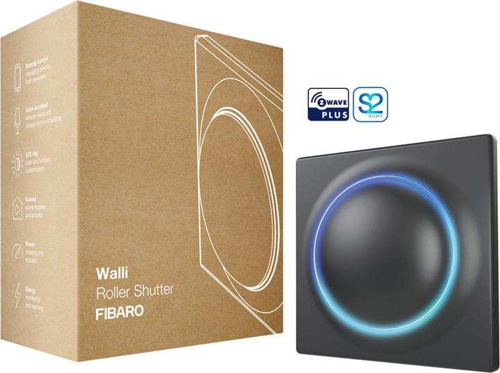 Produktbild Fibaro Funk-Jalousieaktor Walli Roller Shutter (Rolladenaktor)