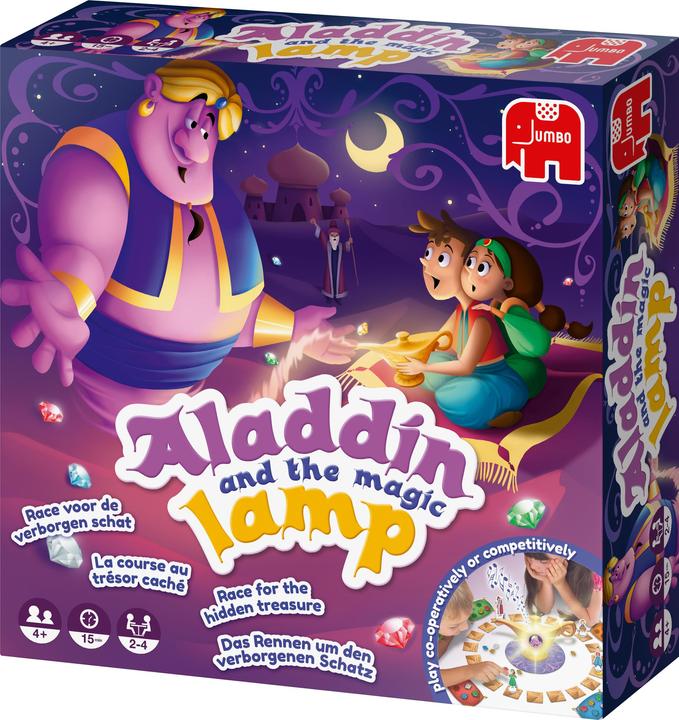 Actual product image Jumbo Aladdin and the magic lamp (German, French, Italian)