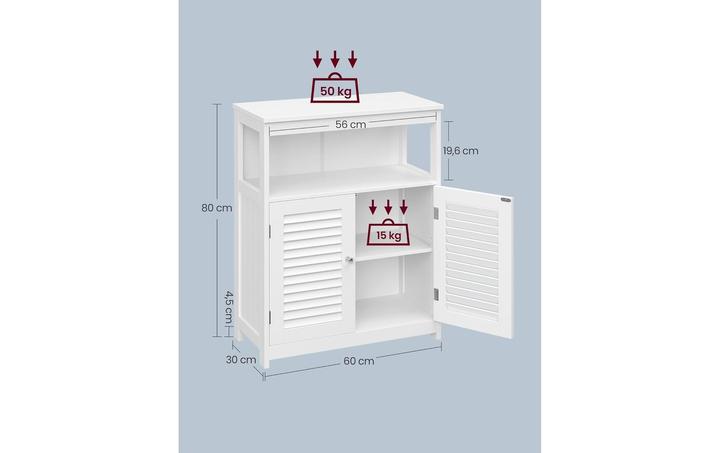 Immagine prodotto Vasagle Heni (60 x 30 x 80 cm)