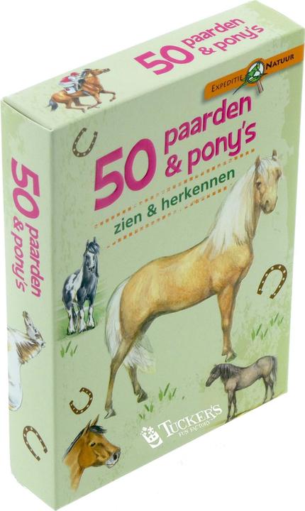 Story Factory Expeditie Natuur 50 Paarden & Pony's (Sonnencreme Gesicht, SPF 50)