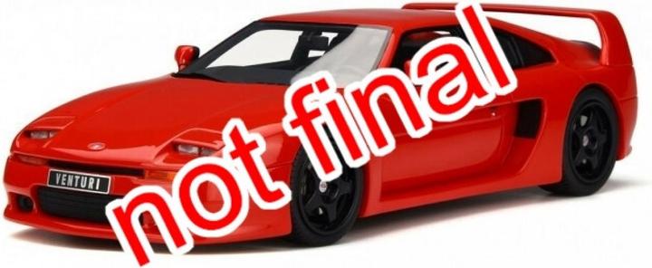 Produktbild Solido 1:43 Venturi 400 GT 1999 rot