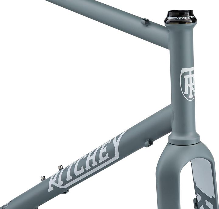 Image du produit Ritchey Kit cadre Outback V3 Disc Gravel, 650B/700C, Di2, L, gris granit/blanc neige