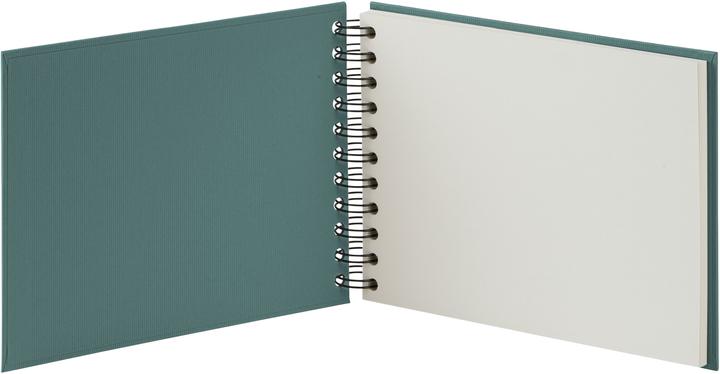 Actual product image Rössler Photo album. S.O.H.O. / Opal Wire-o offwhite // 195x145 mm (195 x 145 mm)