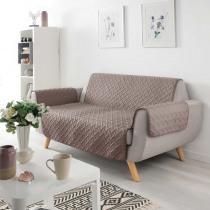 Produktbild Douceur D'intérieur Gesteppter Sofaschoner, Haselnuss, 279 x 179 c