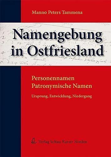 Produktbild Namengebung in Ostfriesland (Deutsch, Manno P., 2008)
