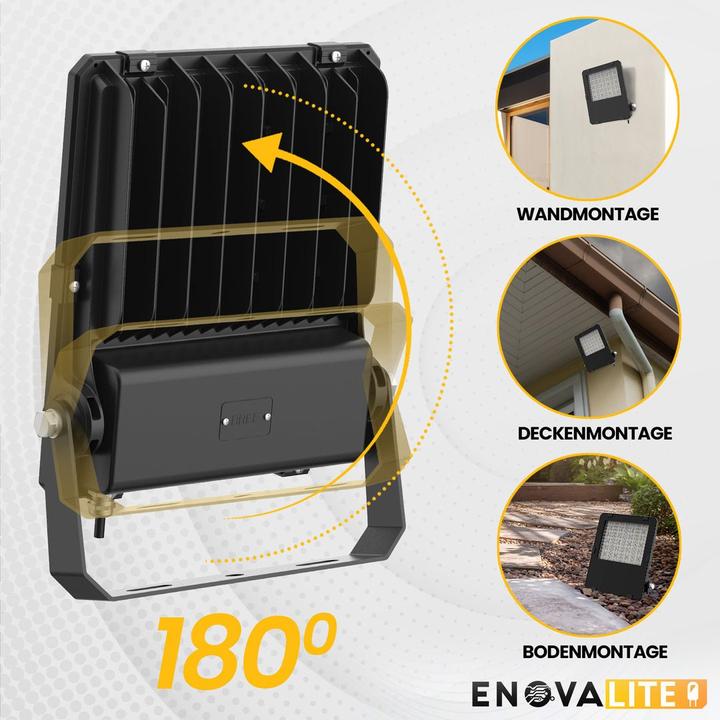 Image du produit Enova ELED 400161 - Projecteur à LED PRO, 150 W, 19500 lm, 4000 K (19500 lm)
