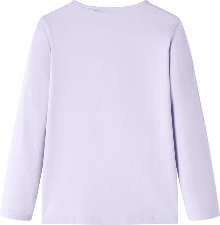 Image du produit VidaXL T-shirt manches longues enfant violet clair 140,Matière : 95% coton. 5 (140)