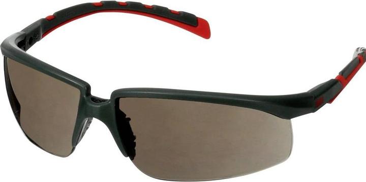 Actual product image 3M Solus safety glasses lens gray, scratch resistant with UV protection