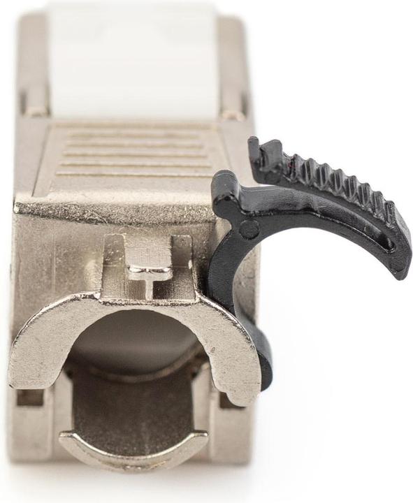 Actual product image Digitus CAT 6A Keystone Jack, shielded, 2 pieces tool-free connection (Keystone module)
