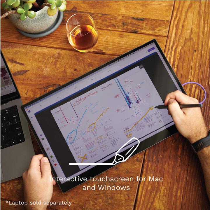 Actual product image Espresso Displays 17 Pro portabler Touchscreen inkl. Standfuss (17.30")