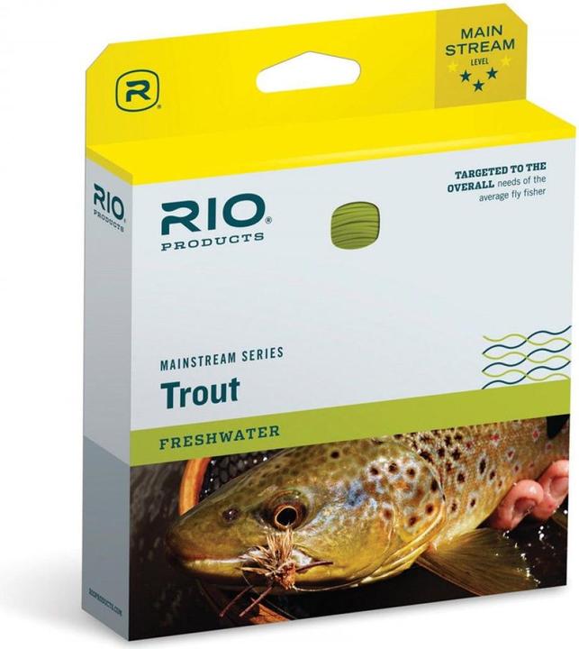 Image du produit Rio Products Mainstream WF: Hochwertige schwimmende Fliegenfischenschnur