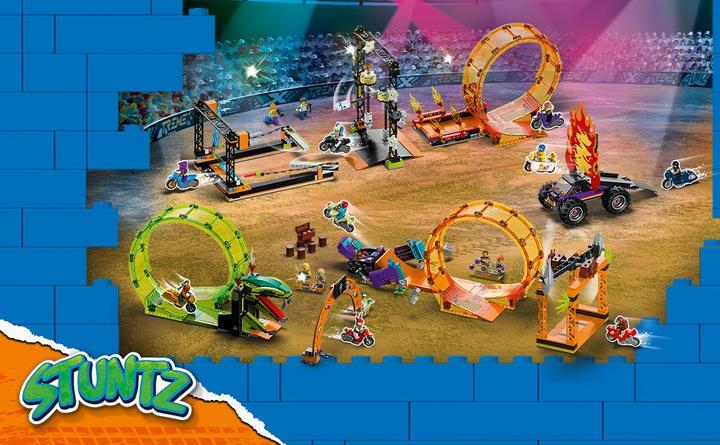 Produktbild LEGO Hindernis-Stuntchallenge (60340, LEGO City)