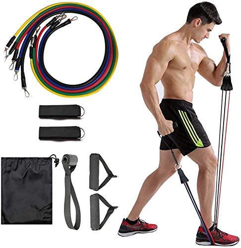 Image du produit PhoneLook Cordes élastiques de musculation Ensemble de bandes pour sport/fitness (5Kg-45Kg)