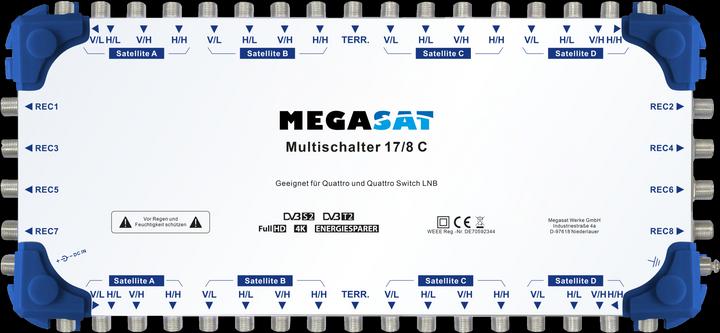 Produktbild Megasat 600191 Multischalter 17/8 C (Multischalter)