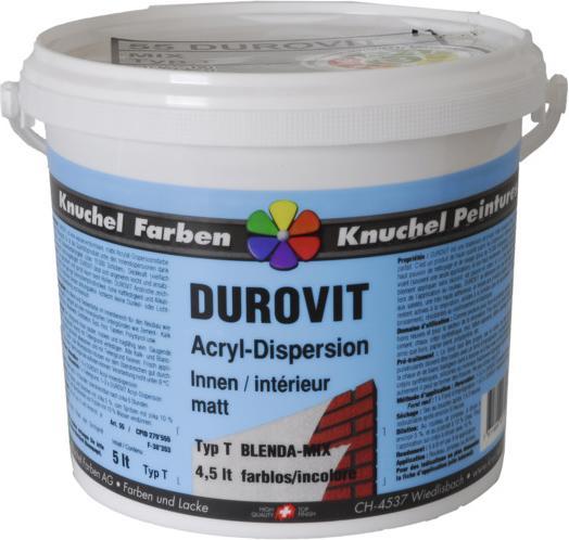 Produktbild Knuchel Durovit Mischfarbe (Transparent, 5 l)
