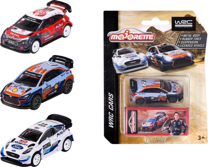 Produktbild Majorette WRC Assortment
