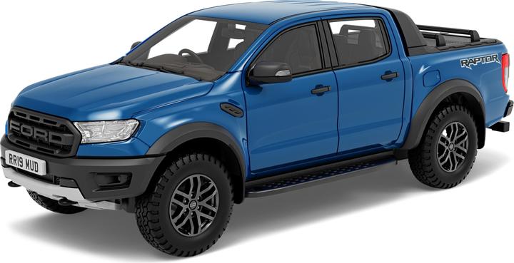 Actual product image Corgi Ford Ranger Raptor Performance Blue