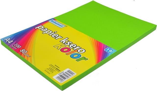 Schemat A4/100K grünes Kopierpapier (80 g/m², A4)