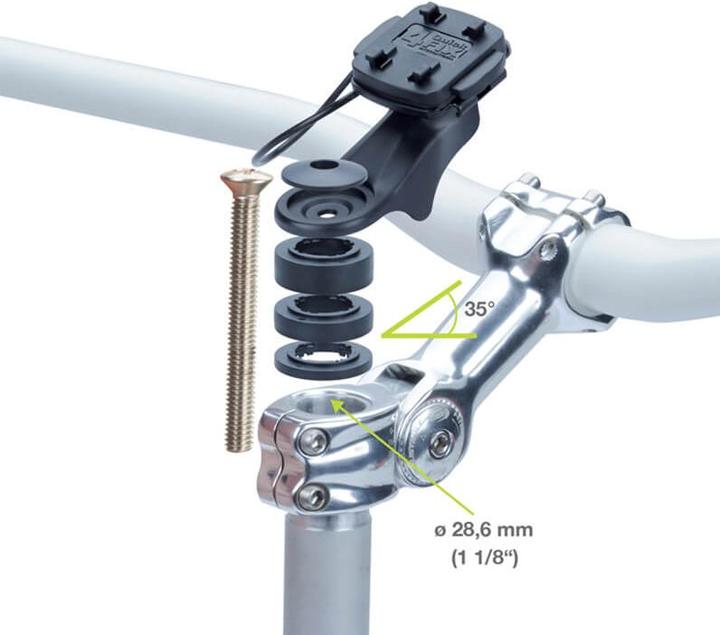 Actual product image Herbert Richter iGrip Holder universal Biker Stem Splashbox