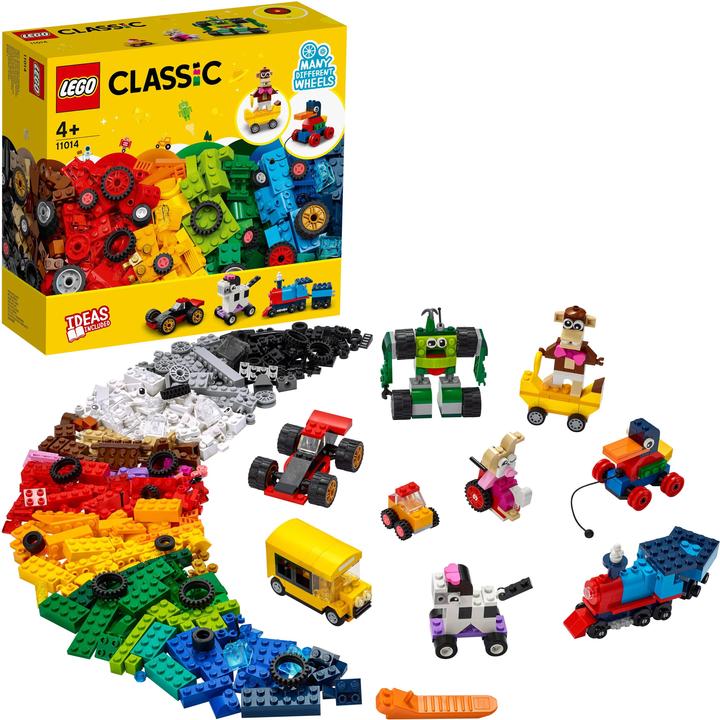 Produktbild LEGO Steinebox mit Rädern (11014, LEGO Classic)