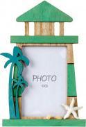 Immagine prodotto IKO Cornice marinara con palma h=25cm l=16cm (Bi (10 x 15 cm)