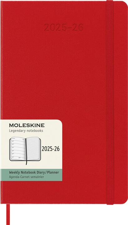 Image du produit Moleskine Agenda scolaire Hard Cover Weekly Notebook (13 x 21 cm, Anglais)