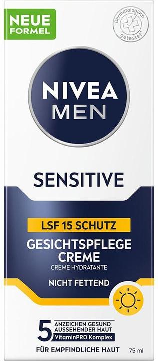 Produktbild NIVEA Sensitive (75 ml, Tagescreme, SPF 15)