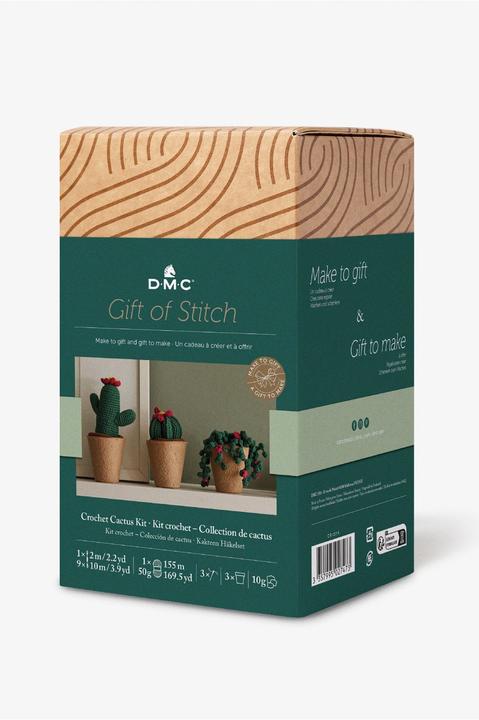 Image du produit DMC Cadeau de Stitch Crochet Set Amigurumi Cactus