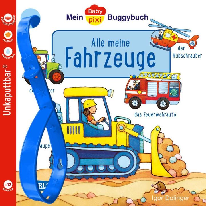 Image du produit Mein Baby-Pixi 134 -Buggybuch: Alle meine Fahrzeuge (Allemand)
