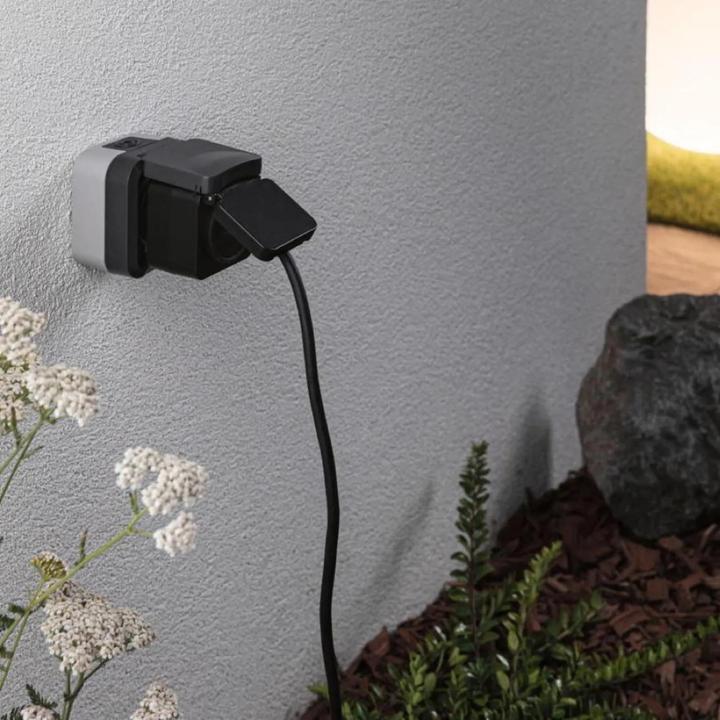 Actual product image Paulmann Smart Plug Outdoor adapter plug