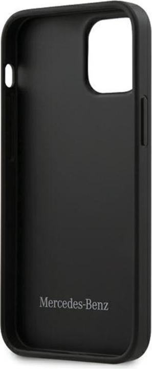 Produktbild Mercedes-Benz Wave Line - iPhone 12 mini 5.4 - Schwarz - Hard Cover - Original Schutzhülle (Apple iPhone 12 mini)