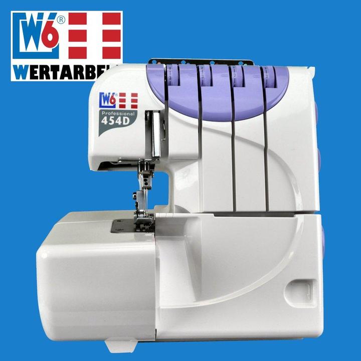 Produktbild W6 Overlock Nähmaschine N 454D