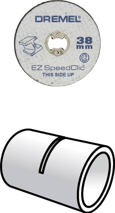 Actual product image Dremel EZ SpeedClic metal cutting discs Ø 38.0 mm (12 pieces)
