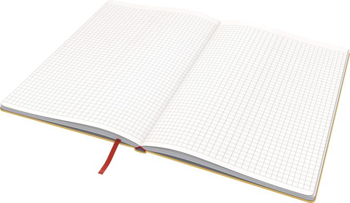 Actual product image Leitz Notebook Cosy B5, Plaid, Yellow (B5, Checked, Hardcover)
