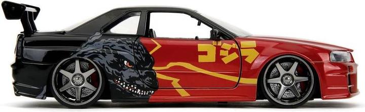 Actual product image Jada Godzilla Nissan GTR 1:24