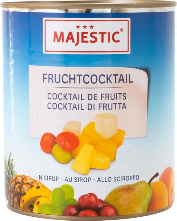 Image du produit Majestic Cocktail de fruits au sirop de cerise (963 g)