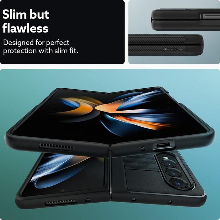 Produktbild Caseology Parallax Sam Galaxy Z Fold5 Czarny/Matte Black ACS06225 (Samsung Galaxy Z Fold5)