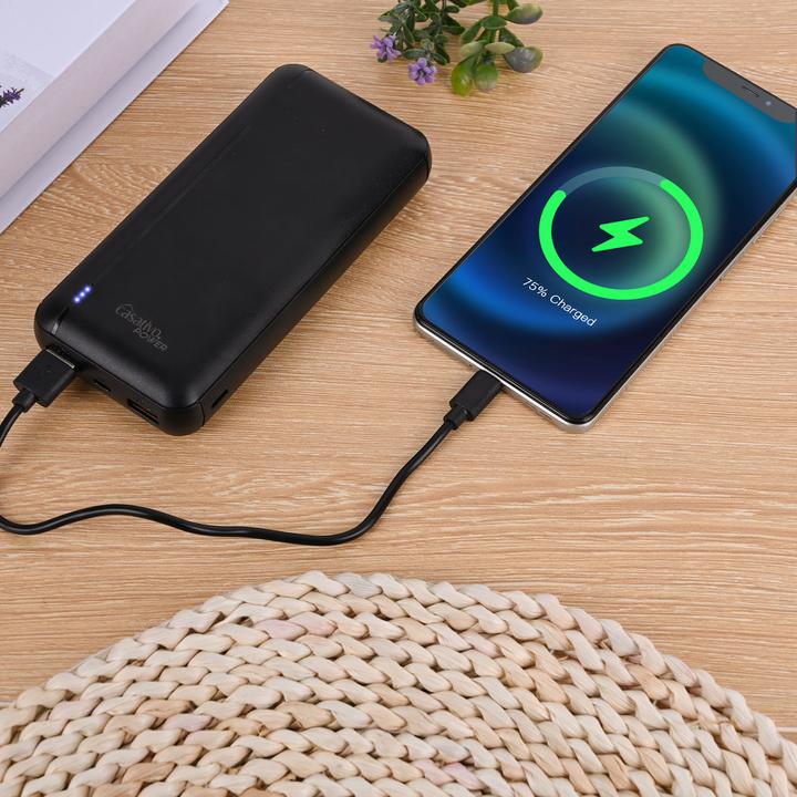 Produktbild Casativo Powerbank mit 3 USB Ports, USB-C PD & QC 3.0, 20.000 mAh (20000 mAh, 20 W)