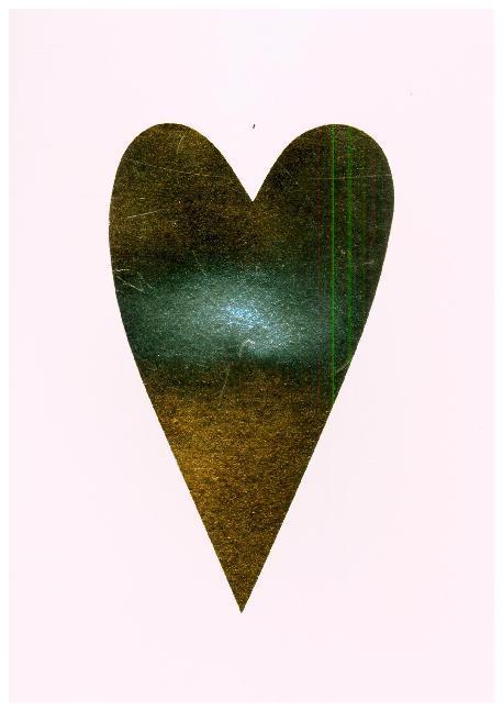 Produktbild Rico Design Diy Card, Herz, Gold.99001.77.21 (1 Stk.)