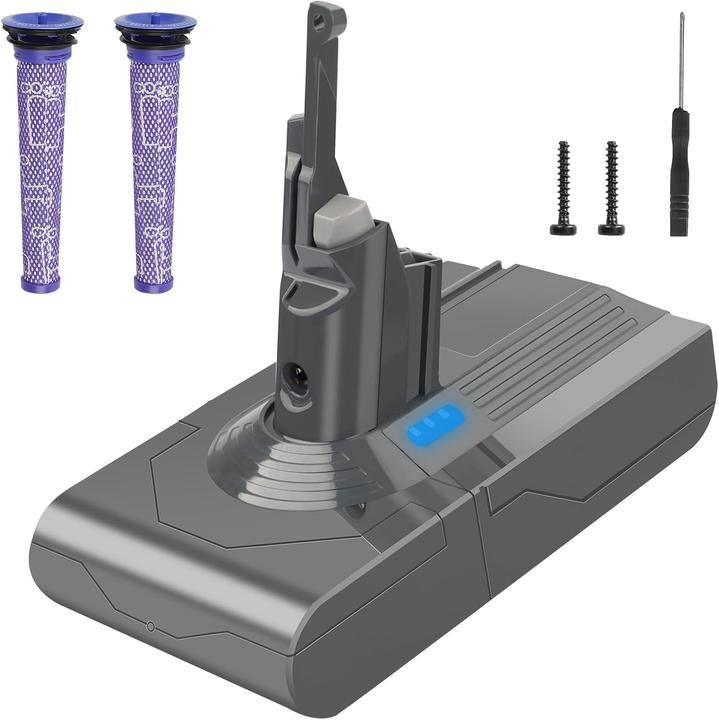Waitley Ersatzakku mit 2 Filtern