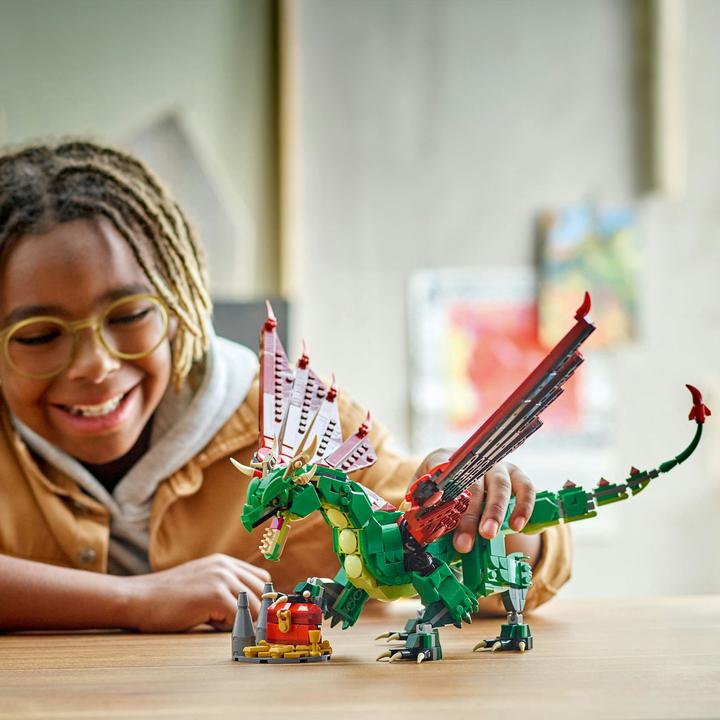 Actual product image LEGO Grüner Drache (31161, LEGO Creator Expert)