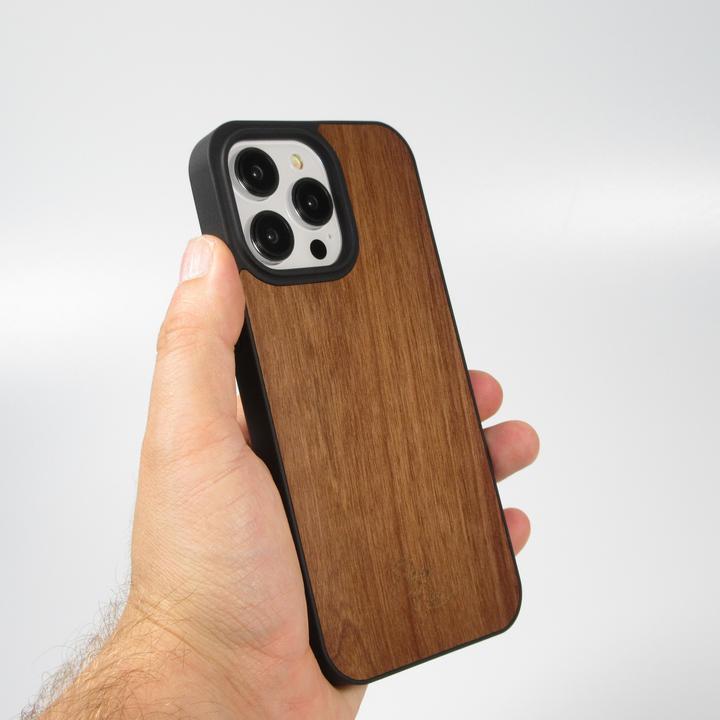 Actual product image Eleven Wood Coque Walnut (Apple iPhone 14 Pro Max)
