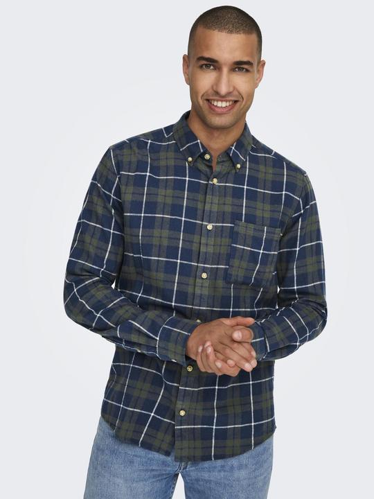 Immagine prodotto Only & Sons Onsral Ls Slim Check Shirt (XS)