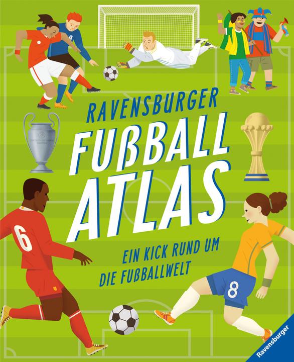 Actual product image Ravensburger Fussballatlas (German, Eduard Altarriba, 2022)