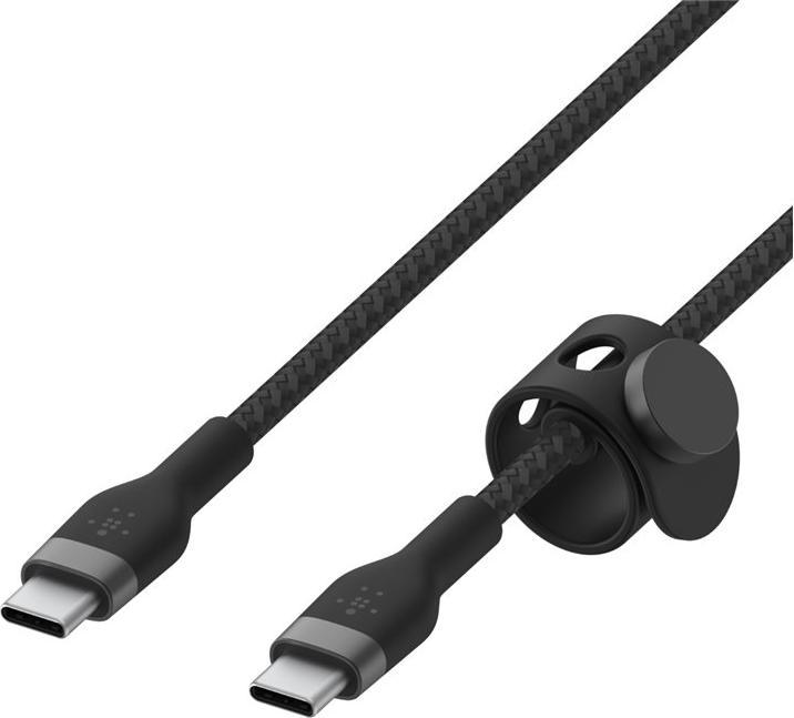 Produktbild Belkin USB-C to USB-C Braided Silicone 1m Twin (1 m, USB 2.0, 60 W)