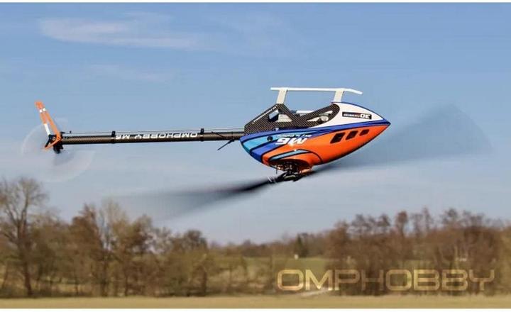 Produktbild OMP Hobby Helikopter M6 Cosmic-Orange Bausatz und Rotorblätter